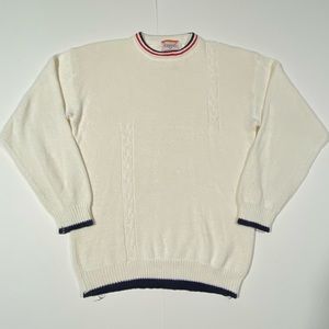 Rare Vintage 70s Roberto Ivory Knit Sweater
